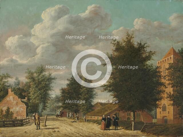 View of the Village of Eemnes, 1778. Creator: Jordanus Hoorn (Dutch, 1753-1833).