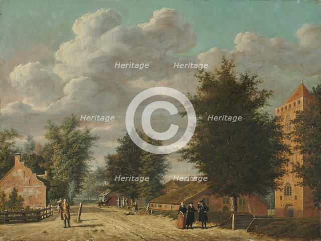View of the Village of Eemnes, 1778. Creator: Jordanus Hoorn (Dutch, 1753-1833).