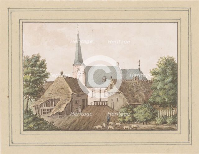 View of the village of Etten in North Brabant, 1700-1850. Creator: Anon.