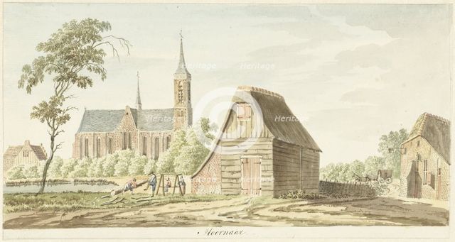 View of the village of Hoornaar, 1784. Creator: Hendrik Tavenier.