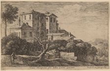 View of the Vineyard of the Villa Mamsrona. Creator: Herman van Swanevelt