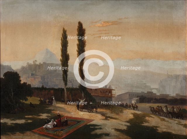View of Tiflis, 1890. Artist: Anonymous  