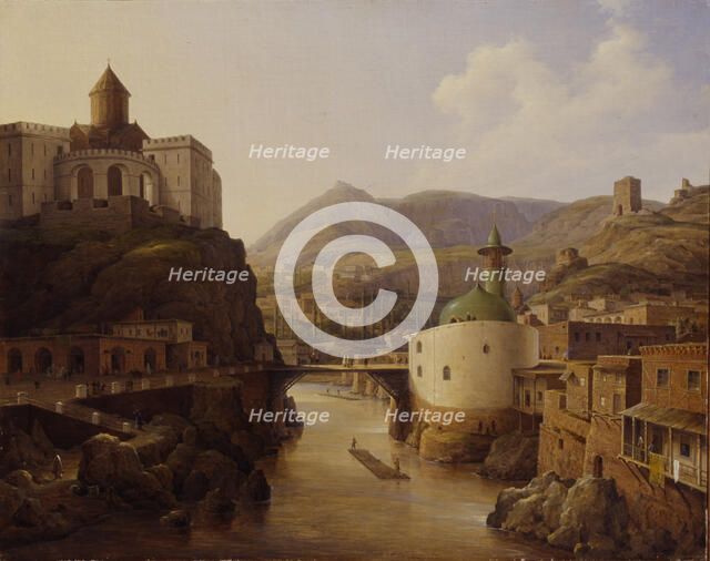 View of Tiflis, 1839. Artist: Chernetsov, Nikanor Grigoryevich (1805-1879)