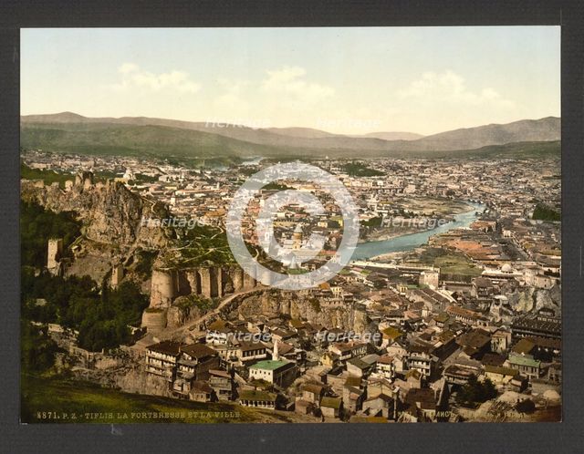 View of Tiflis, c. 1890.