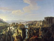 View of Tivoli, c1700. Creator: Gaspar van Wittell