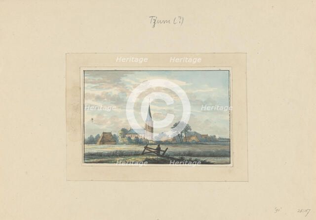 View of Tjum (?), 1700-1800. Creator: Anon.