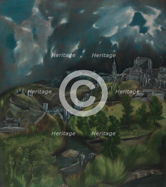 View of Toledo, ca. 1599-1600. Creator: El Greco.