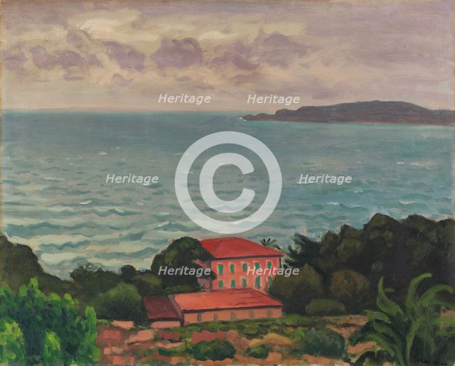 View of Toulon Harbour, c1905. Creator: Marquet, Pierre-Albert (1875-1947).