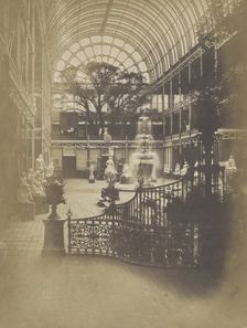 View of Transept, Looking South, 1851. Creator: Hugh Owen