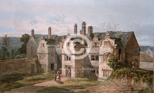 View of Trerice, Cornwall, 1819. Artist: George Shepherd.