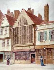 View of Trinity Hall, Aldersgate Street, City of London, 1780. Artist: JT Wilson