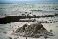 View of Tunisian Desert