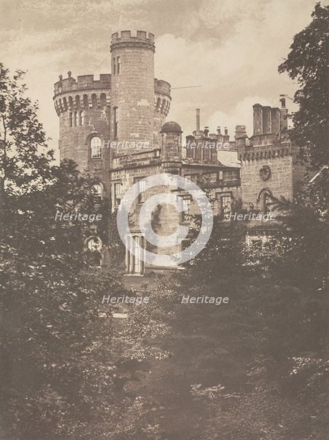 View of Tullichewan Castle, Glasgow. Creator: James Campbell of Strachathro (British, 1790-1876).