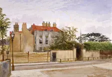 View of Turret House, Lambeth, London, 1880. Artist: John Crowther