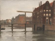 View of Uilenburg in Amsterdam, 1870-1923. Creator: Willem Witsen