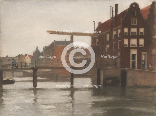 View of Uilenburg in Amsterdam, 1870-1923. Creator: Willem Witsen.