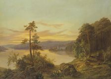 View of Ulriksdal, 1868. Creator: Charles XV, King of Sweden