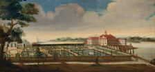 View of Ulriksdal with the Orangery Seen from the South, 1732. Creator: David von Coln