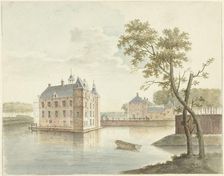 View of unknown castle, 1770-1818. Creator: Jan Antonie Kaldenbach