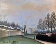 View of Vanves 1909. Artist: Henri Rousseau