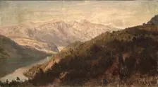 View of Vaga, 1846. Creator: Hans Gude