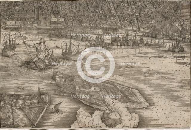 View of Venice, 1500. Creator: Jacopo de' Barbari (Italian, 1440/50-before 1515).