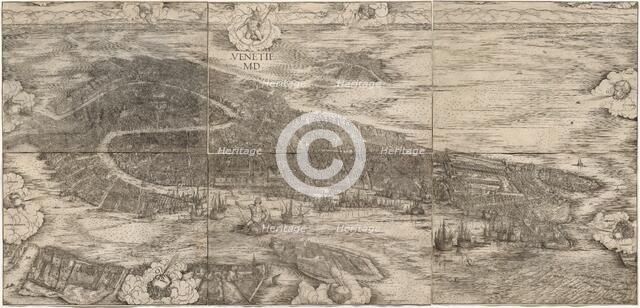View of Venice, 1500. Creator: Jacopo de' Barbari (Italian, 1440/50-before 1515).