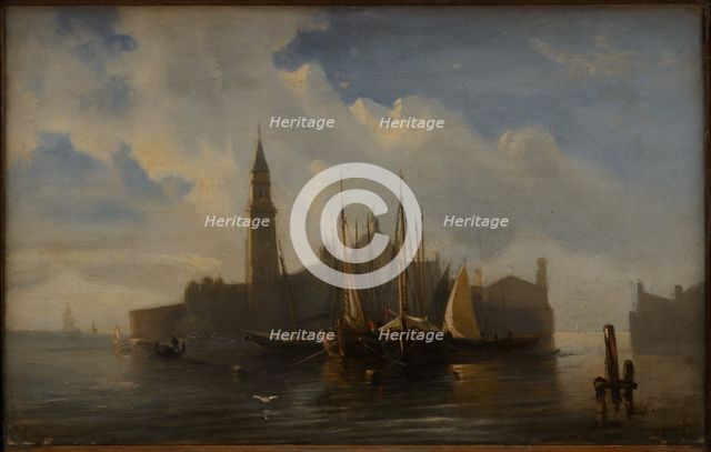 View of Venice, 1850.