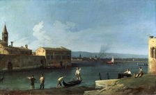View of Venice 18th century. Artist: Canaletto