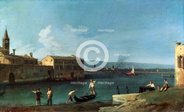 'View of Venice', 18th century. Artist: Canaletto