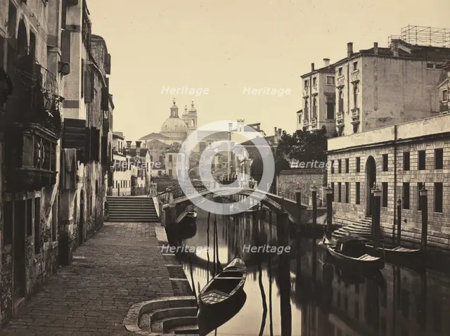 View of Venice, c. 1860. Creator: Carlo Ponti (Italian, 1822-1893).