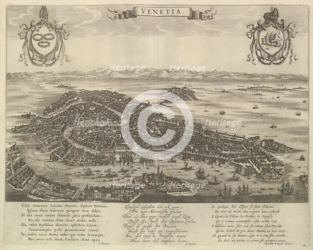 View of Venice, mid-17th century. Creator: Unknown.