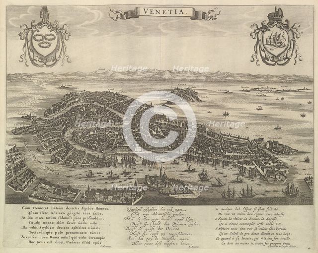 View of Venice, mid-17th century. Creator: Unknown.