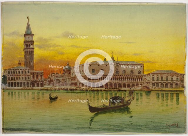 View of Venice, n.d. Creator: G. Saetta.