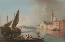 View of Venice with San Giorgio Maggiore, 1715. Creator: Johan Richter