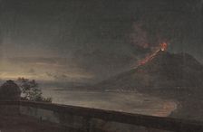 View of Vesuvius from Villa Quisisana, early-mid 19th century. Creator: Johan Christian Dahl