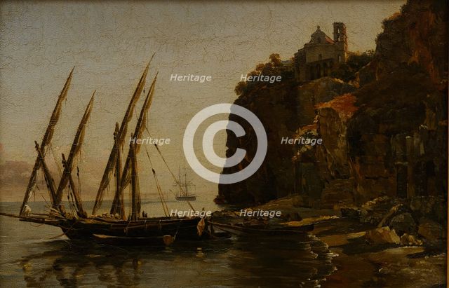 View of Vico Between Castellammare and Sorrento, 1828-1829.