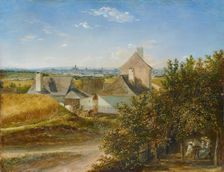 View of Vienna from Grinzing, 1824. Creator: Karl Joseph Aloys Agricola