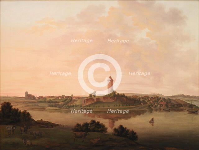 View of Vordingborg, 1810. Creator: Heinrich August Grosch.