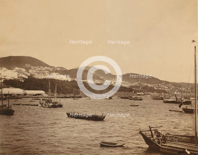 View of Vladivostok, Russia, from the Bay of the Golden Horn, 1899. Creator: Eleanor Lord Pray.
