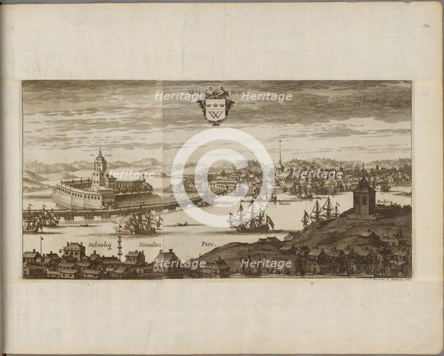 View of Vyborg, Between 1667 and 1700.