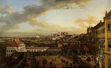 View of Warsaw from the terrace of the Royal Castle, 1773