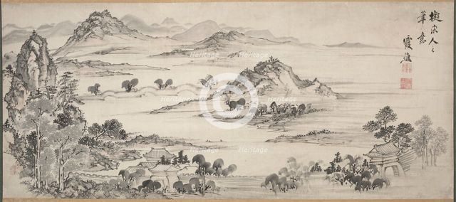View of West Lake, 1700s. Creator: Ike Taiga (Japanese, 1723-1776).
