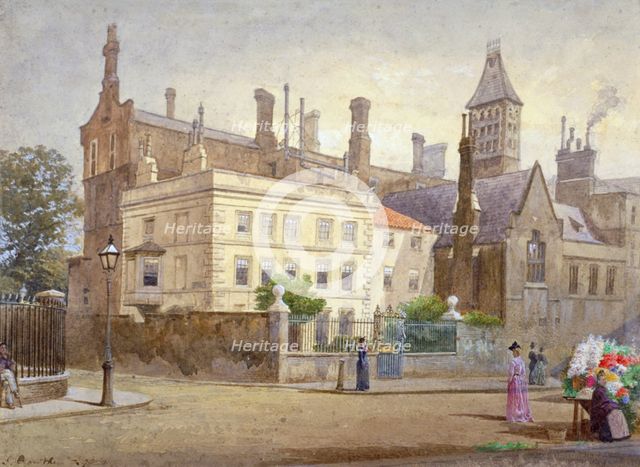 View of Whitelands House, King's Road, Chelsea, London, 1890. Artist: John Crowther