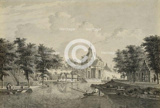 View of Wittevrouwenpoort in Utrecht, c1760s. Creator: Theodor Verryck.