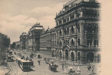 View of Writers Buildings, Calcutta c1910. Creator: Johnston & Hoffmann