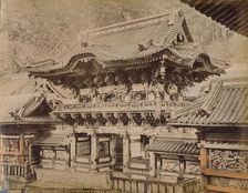 View of Yomeimon Gate - Shinto Temple Nikko c1890-1900