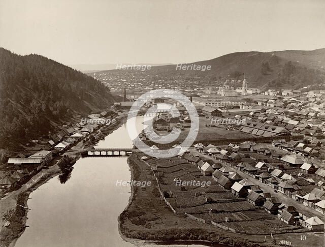 View of Zlatoust, 1890s. Creator: Prokudin-Gorsky, Sergey Mikhaylovich (1863-1944).