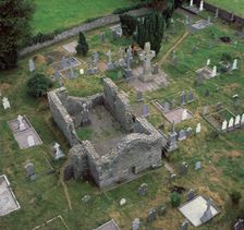 View of a monastic settlement, 10th century