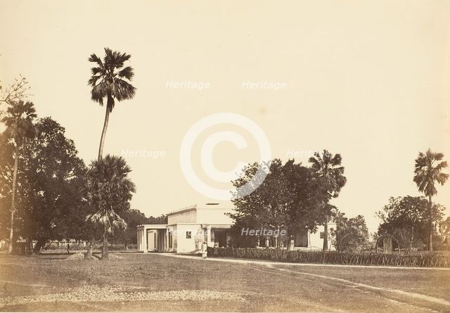 View of a Bungalow, 1850s. Creator: Unknown.